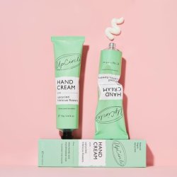 UpCircle Hand Cream with Hibiscus Flowers and Shea Butter - Nourishing and Protecting - Dermatologically Approved for