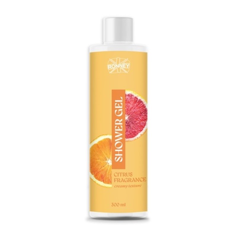 Ronney Shower Gel Citrus 300ml - Refreshing Citrus Scent