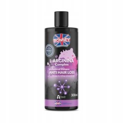 Ronney L-Arginine Complex Professional Shampoo Anti Hair Loss Therapy For Falling Out & Thin Hair - 300ml