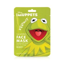 MAD Beauty Disney Muppet Kermit Face Mask with Cucumber Extract 30g