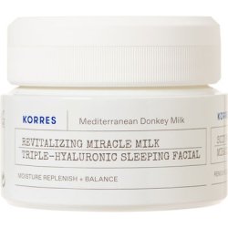 Korres Donkey Milk Night Cream With 3 Hyaluronic Acids For Hydration And Nourishment - 40ml