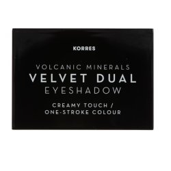 KORRES Duo Eyeshadow Palette Volcanic Minerals Velvet Grey Taupe 38 3g