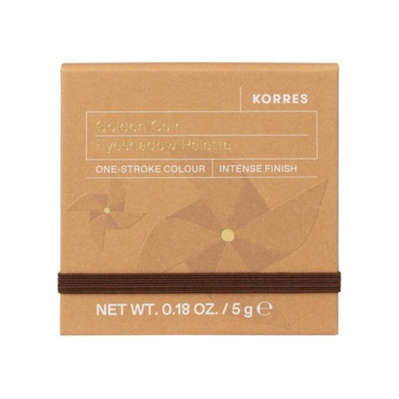 Korres Eyeshadow Palette Golden Coin in Golden Shades