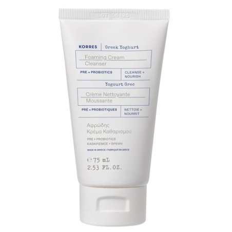 Korres Greek Yoghurt Creamy Face Wash Gel 75ml