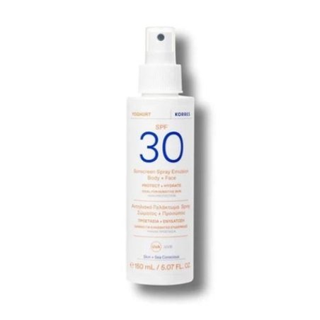 Korres Yoghurt Sunscreen Body & Face Spray Spf30 - 150 Ml