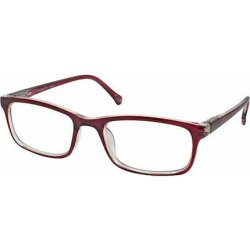 Eyelead E166 Reading Glasses - Red Plastic 175