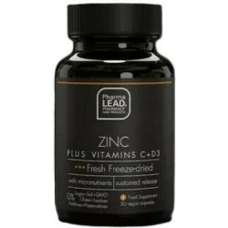 Pharmalead Black Range Zinc Plus Vitamins C D3 30 Capsules