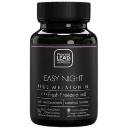Pharmalead Black Range Easy Night Plus Melatonin - 30 Plant Capsules