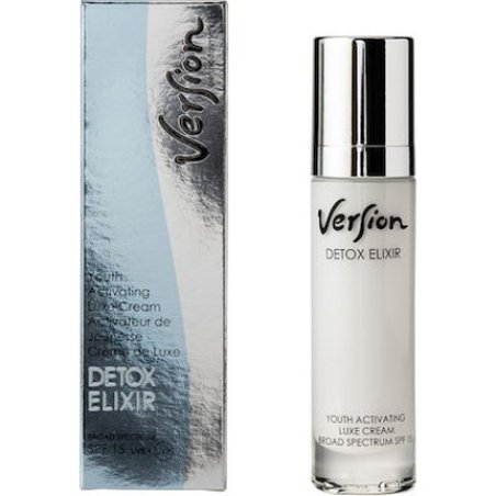 Version Detox Elixir Cream Spf15 - Anti-Wrinkle Face Cream With Antioxidant Action, 50ml