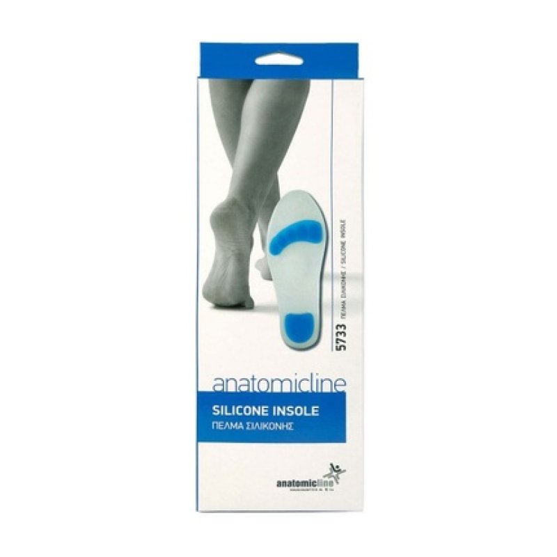 Anatomic Line 5733 Silicone Insole - Xlarge Size 42-43