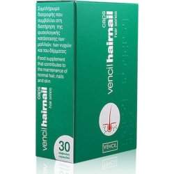 Vencil Hairnails Dietary Supplement For Hair Skin Nails 30 Capsules