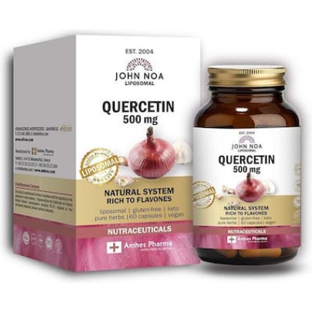 John Noa Quercetin 500mg Liposomal Supplement With Quercetin - 60 Capsules
