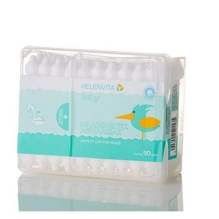 Helenvita Baby Cotton Buds 50pcs