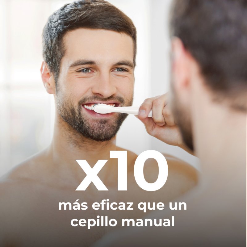 AENO Sonic Electric toothbrush, DB8: White, 3modes, 3 brush heads 1 cleaning tool, 1 mirror, 30000rpm, 100 days