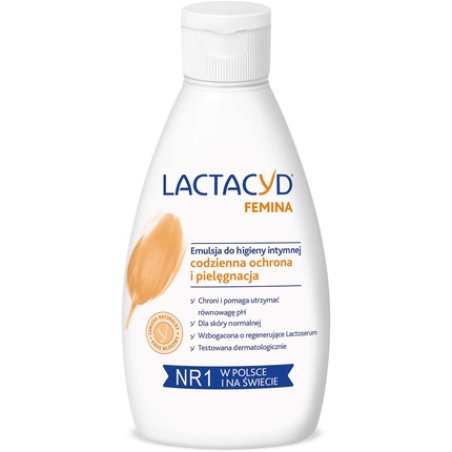 Lactacyd Femina Intimate Hygiene Emulsion Daily Protective Wash 200ml