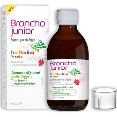 Broncho Junior Cough Syrup For Dry Cough For Children 1 Year Old - 200ml