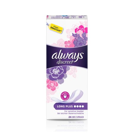 Always Discreet Liners Plus Sanitary napkin 24 pc(s)