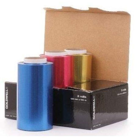 Goldwell Elumen Extra Colored Aluminum Foil - Pack of 3
