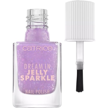 CATRICE Dream In Jelly Sparkle vernis à ongles 10,5 ml Violet Colle pailletée