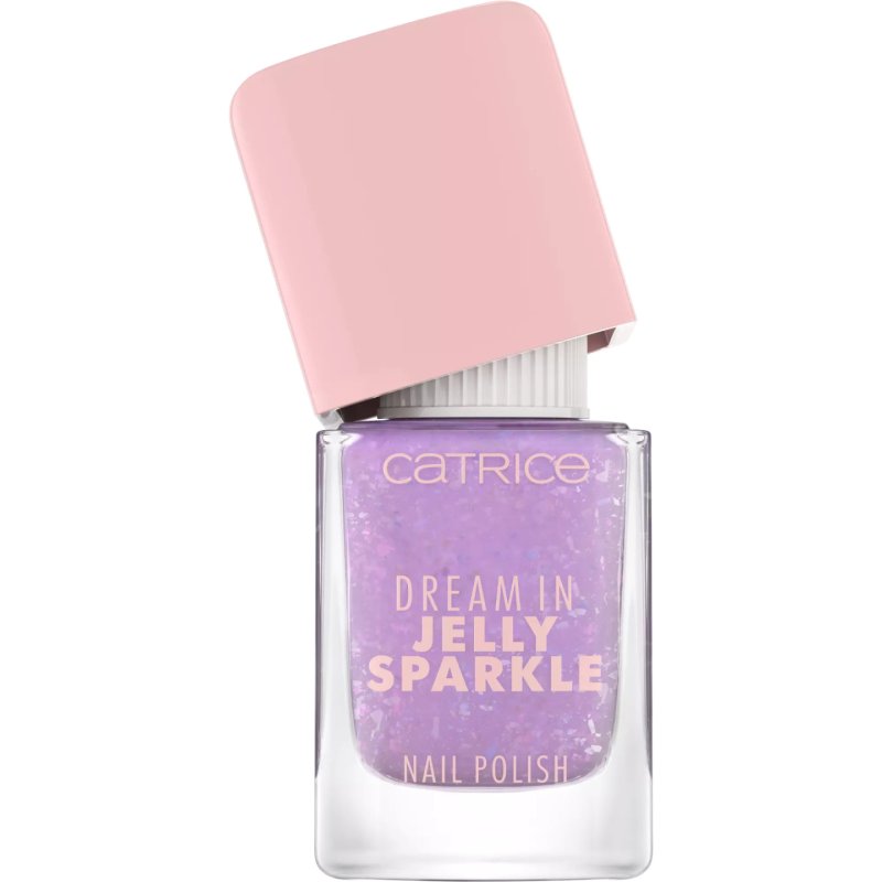 CATRICE Dream In Jelly Sparkle vernis à ongles 10,5 ml Violet Colle pailletée