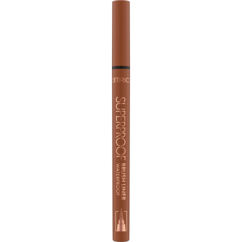 CATRICE Superproof Brush Liner Waterproof 020 Cocoa Brown 0.14ml