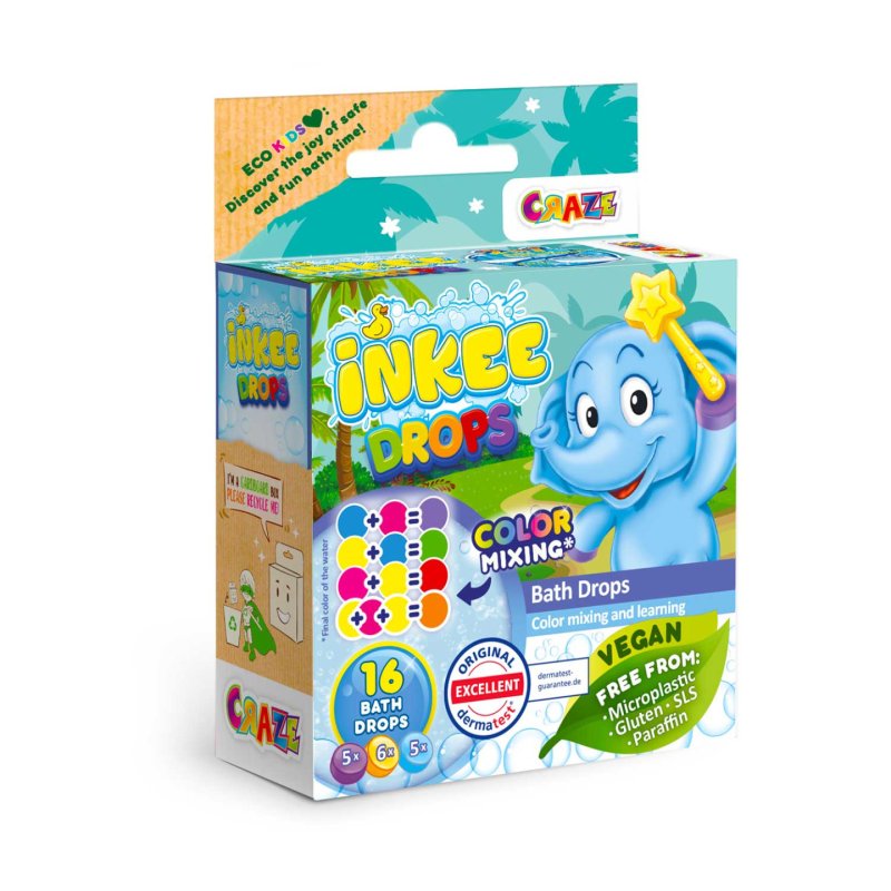 CRAZE 43943 boule de sel de bain 16 pièce(s) Fraise