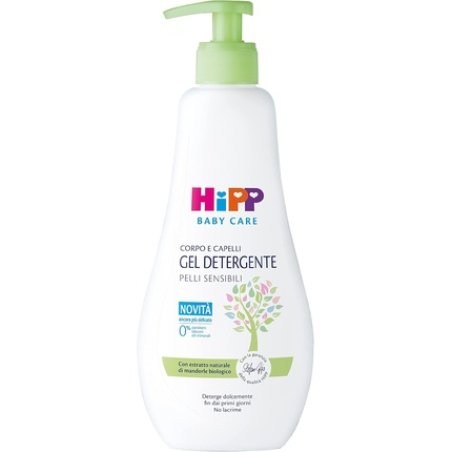 Hipp Baby Care Cleansing Gel for Sensitive Skin with Natural Organic Almond
