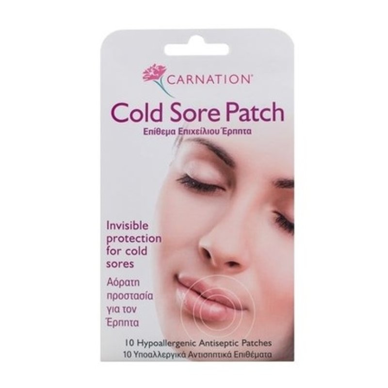 Carnation Vican Carnation Cold Sore Patch - 10 Patches