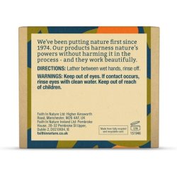 Faith In Nature Natural Orange Hand Soap Detoxifying Vegan & Cruelty-Free 100g