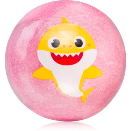 Baby Shark Bath Fizzer With Charm 200g - Pink