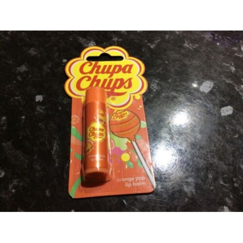 Brand New Sealed Chupa Chups Lip Balm - Orange Pop Flavor