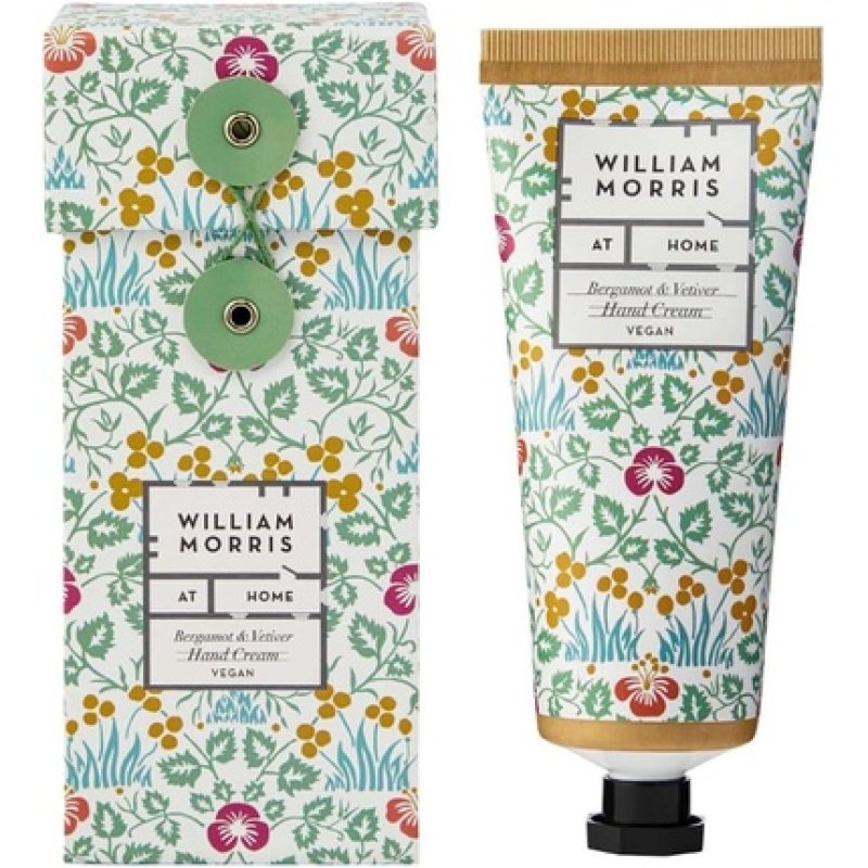 William Morris At Home Golden Lily Hand Cream Vegan Cruelty Free Small For Women Gifts Travel 100ml