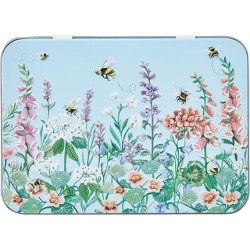 Heathcote & Ivory Busy Bees Hand & Lip Tin 50ml Hand Cream 10ml Lip Balm Enriched With Essential Oils Cruelty Free