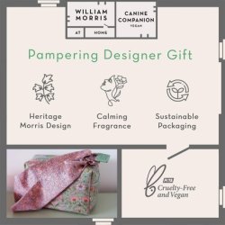 William Morris At Home Forest Bathing Hair Mist, Wash Bag and Scarf Style Set