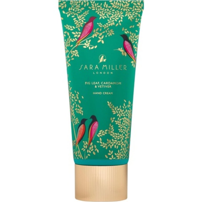 Sara Miller London Hand Cream 100ml in Chelsea Bird Tin with Shea Butter