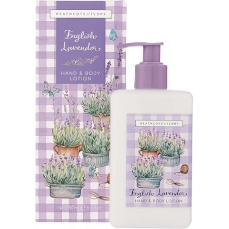 Heathcote & Ivory Hand and Body Lotion with Lavender Essential Oil 250ml
