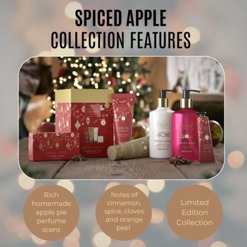 Scottish Fine Soaps Spiced Apple Hand Lotion 300ml