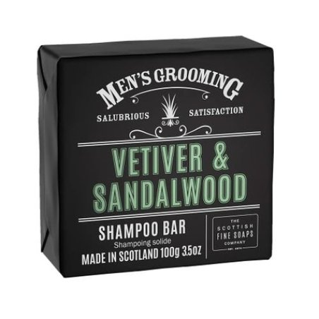 Scottish Fine Soaps Vetiver & Sandalwood Hair Soap 100g