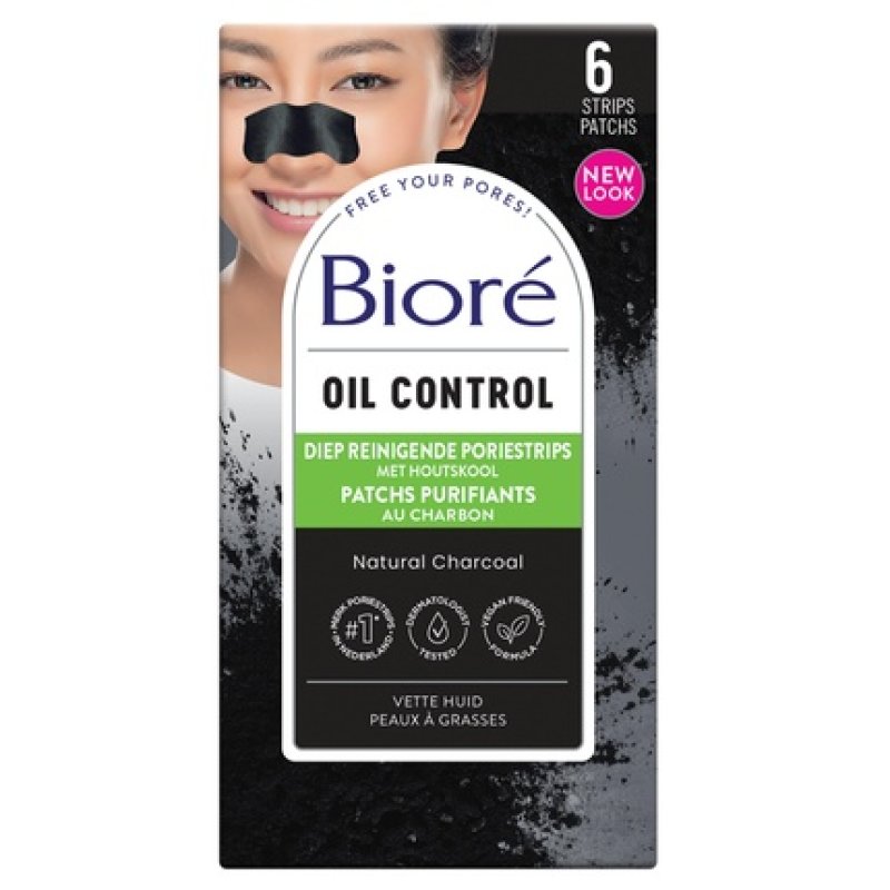 Biore Deep Cleansing Pore Strips With Charcoal - Effective Pore Cleansing Strips