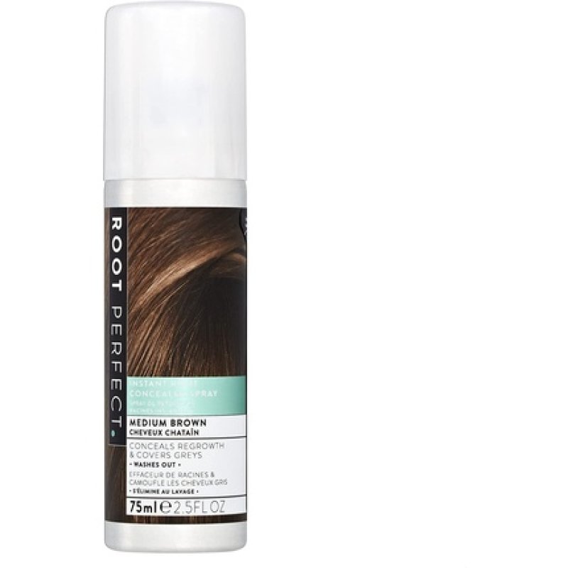 ROOT PERFECT Hair Concealer Spray Medium Brown 75ml