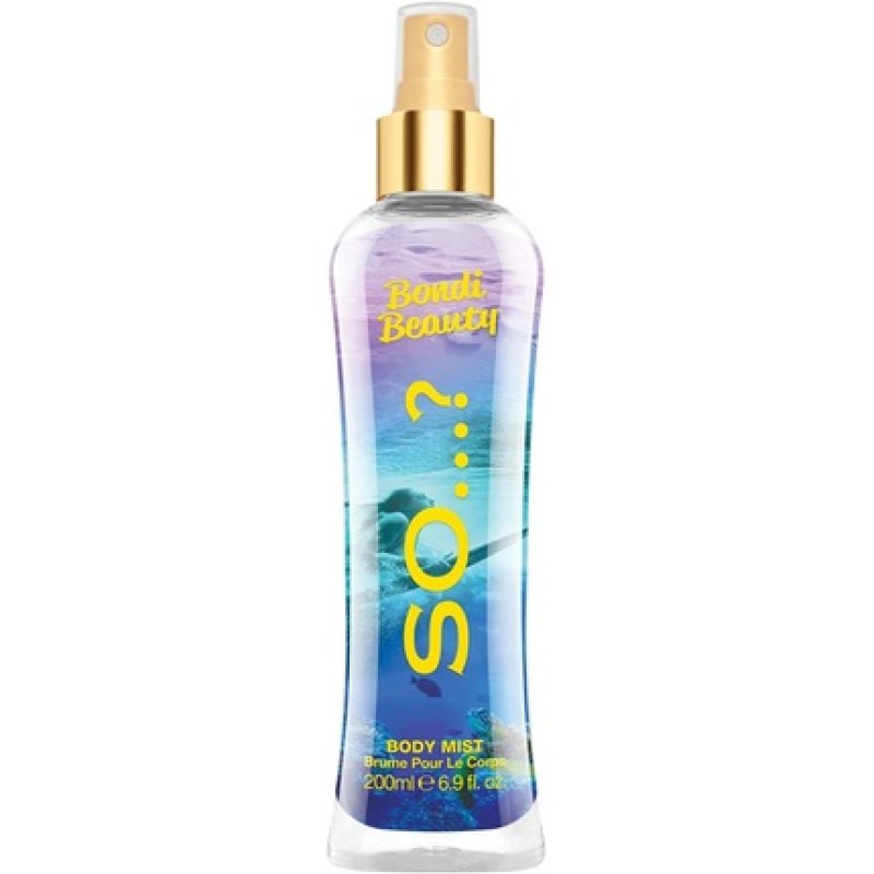 So Summer Escapes Womens Bondi Beauty Body Mist Fragrance Spray 200ml Fruity Gourmand