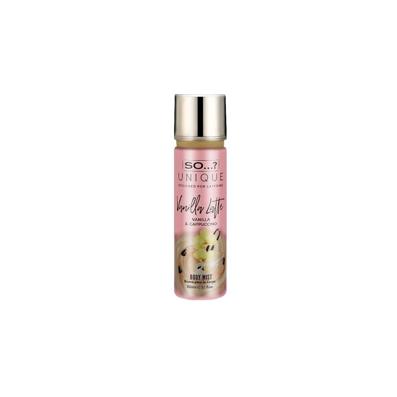 Raphael Cosmetic So...? Unique Body Mist Vanilla Latte - 150ml