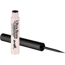 Barry M Ultra Brow 2-in-1 Defining Browliner and Nourishing Serum Black Tone