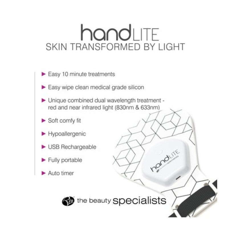 Rio HandLITE skin care appliance Skin light therapy Black, White