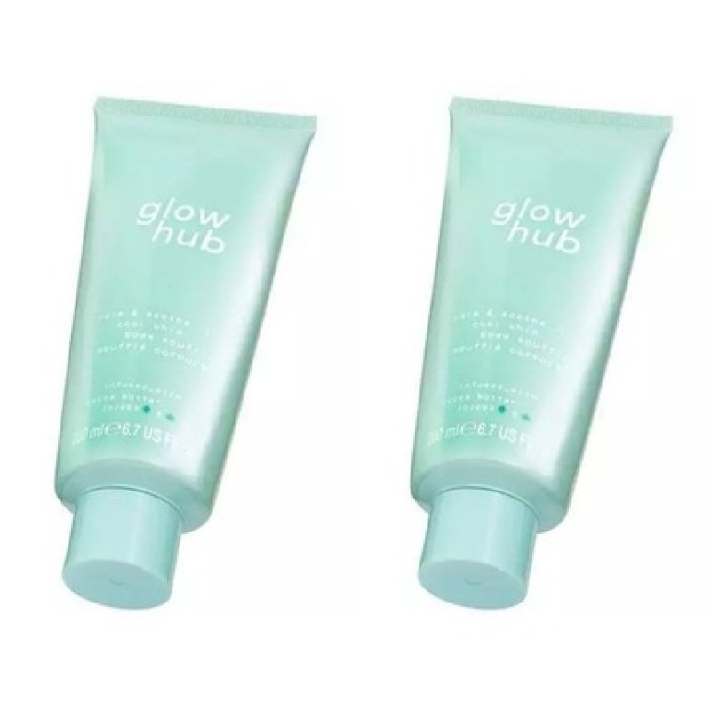 Glow Hub Calm & Soothe Cool Whip Body Souffle Cocoa Butter 200ml