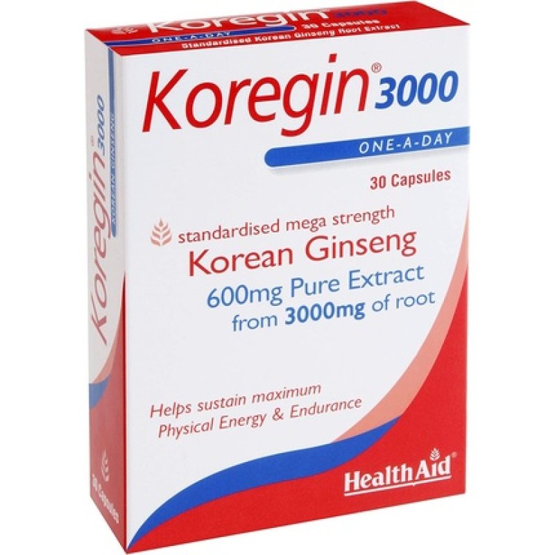 HealthAid Koregin 3000 30 Capsules