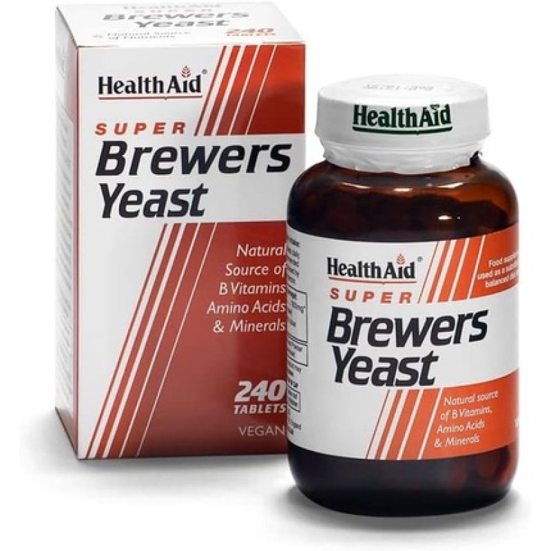 Healthaid Brewers Yeast - 240 Tablets 240 Count Pack Of 1