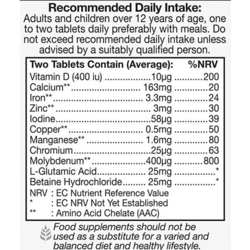 HealthAid Multiminerals Prolong Release 30 Tablets