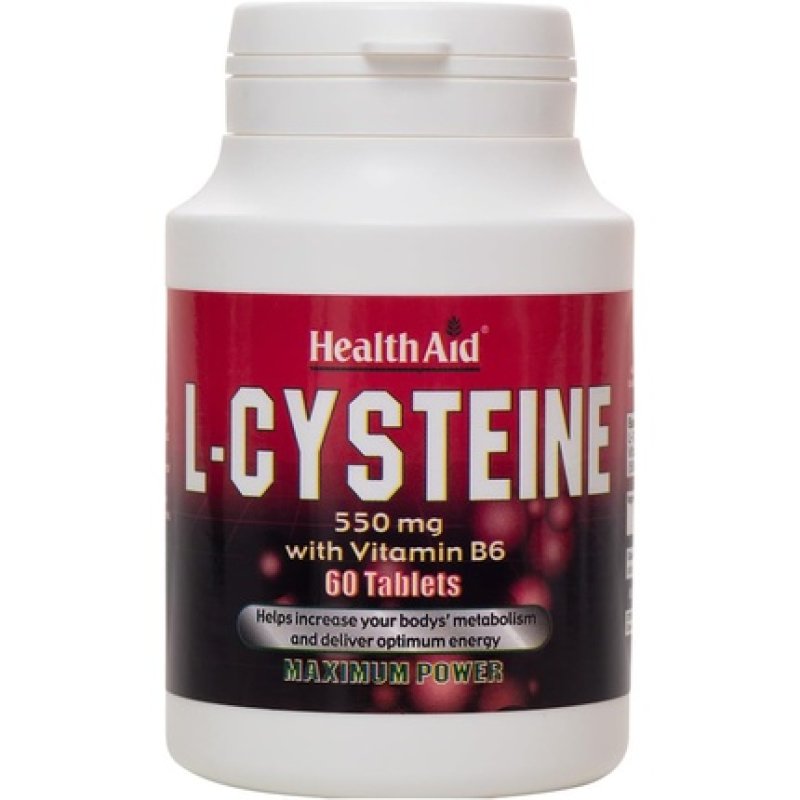 Health Aid L-Cysteine 550mg 30 Tablets