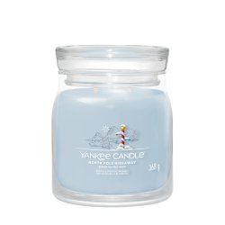 Yankee Candle North Pole Hideaway bougie en cire Rond Bleu clair 1 pièce(s)